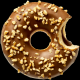 QUEEN V. Donut s krémovou nápní 71g     4250982