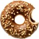 NUTZILLA Donut s lískooříškovou náplní 71g 4250984